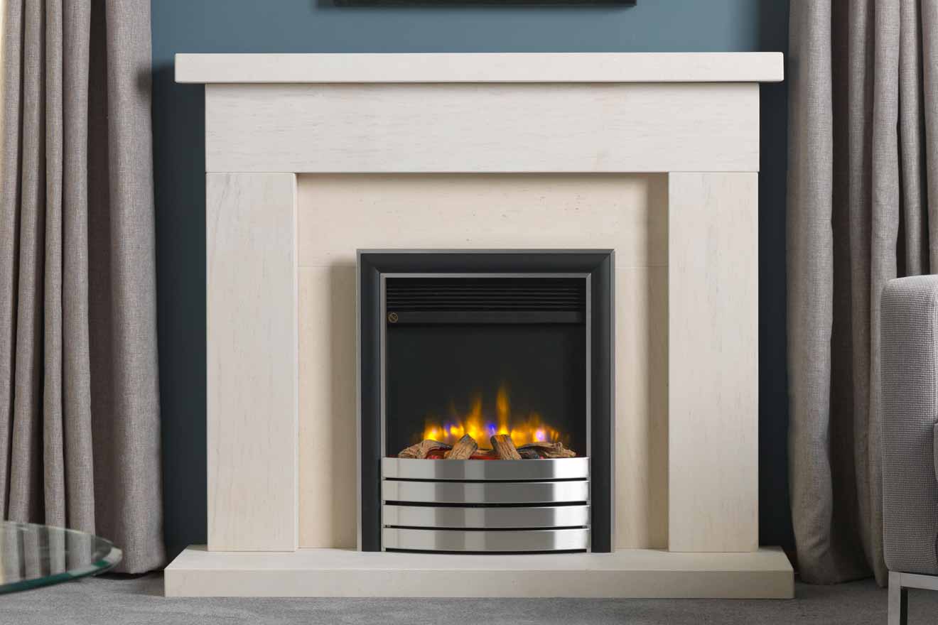 3D Eco Flame Electric-Inset Fire ,Steineberg Fireplaces.