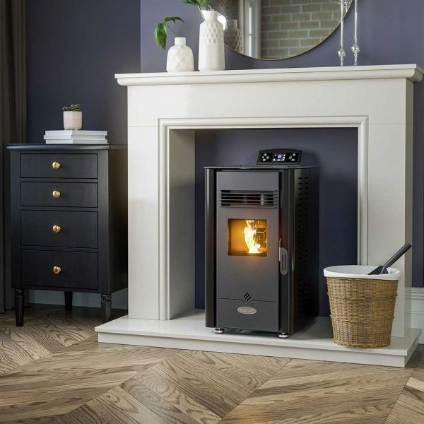 modern wood stove