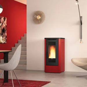 fireplace installation in Irish home