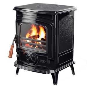 Stanley oisin 6 4kw non boiler stove black enamel 1x800