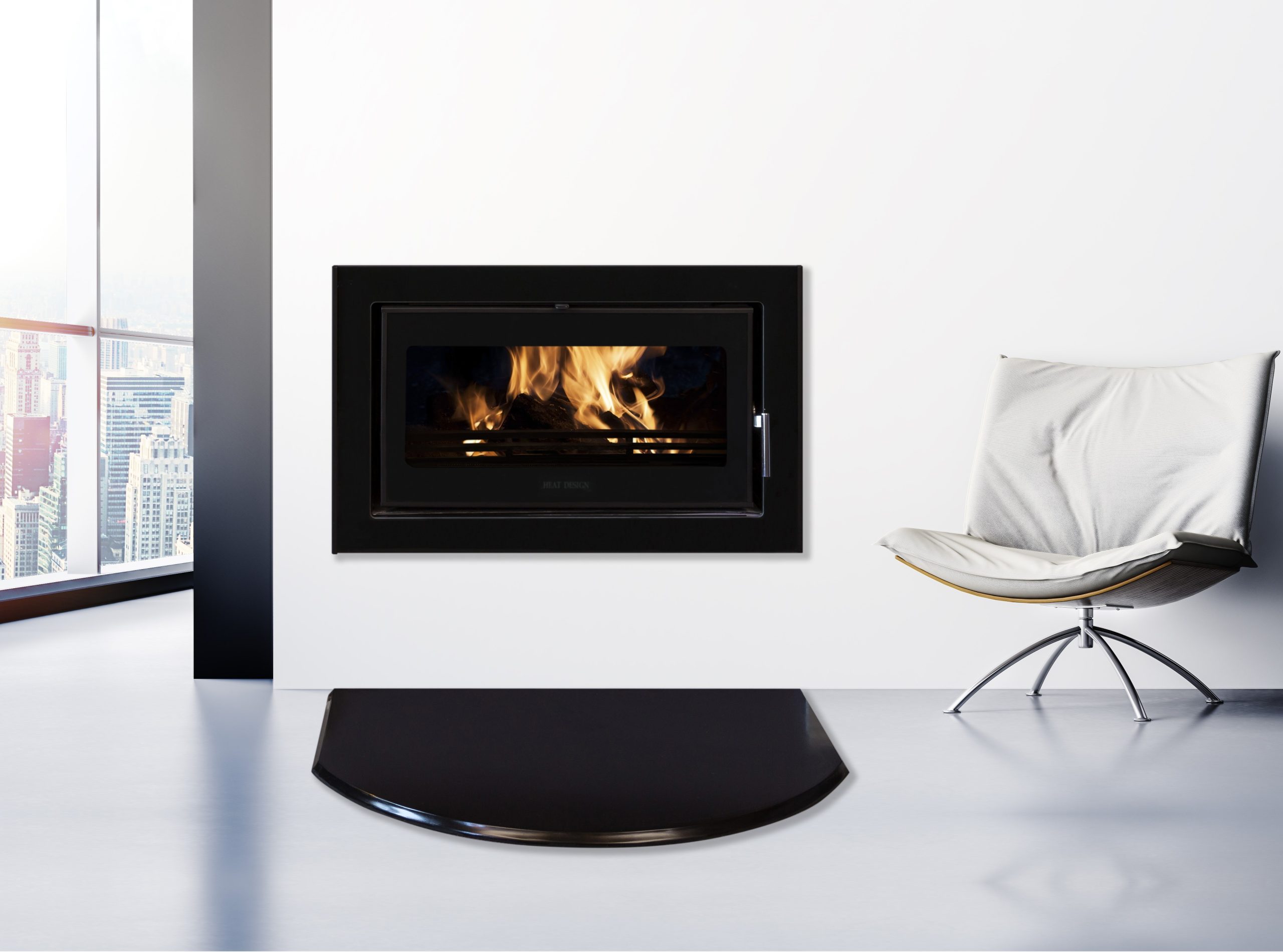 8kw Landscape stove lifestyle images