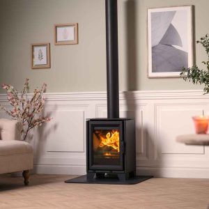 Fireline Ecostar 5 5kW Freestanding Stove on 70mm Leg Stand
