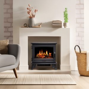 Dimplex Belgravia Stove In Small Fireplace Surround