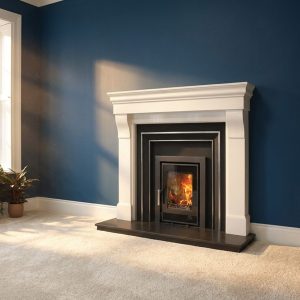 Eco Inset 400 Gullion 54 Ice White Room Setting