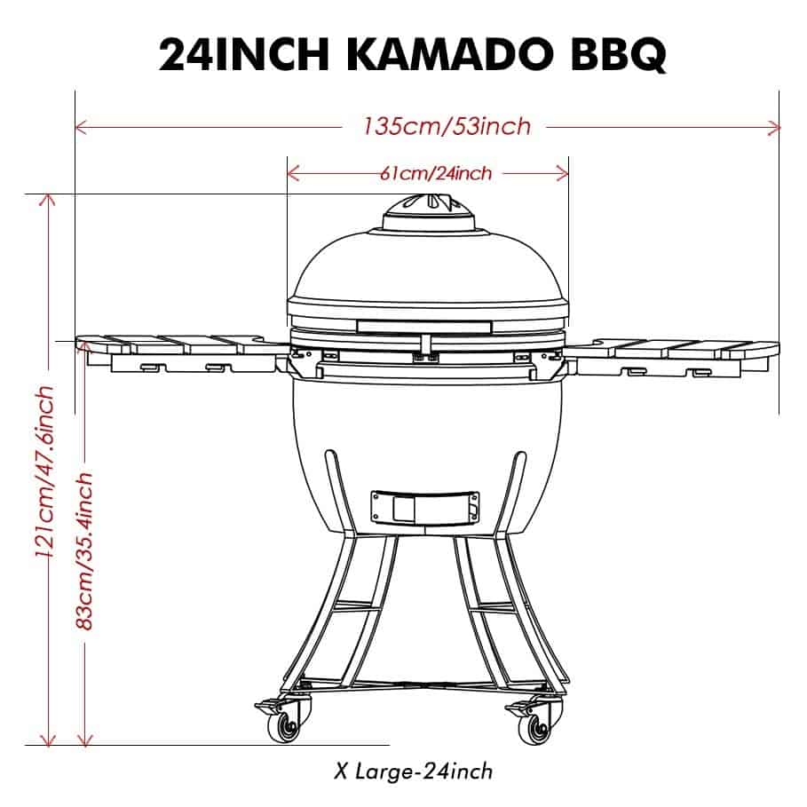 Kamado 24 dimensions image v2