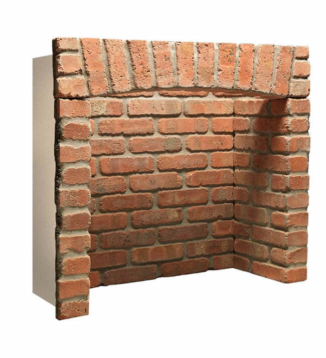 Rustic arch brick chamber set 4 parts