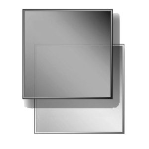 Square Glass Hearth