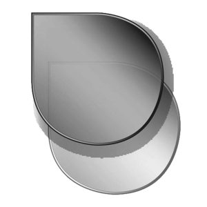 Teardrop Glass Hearth
